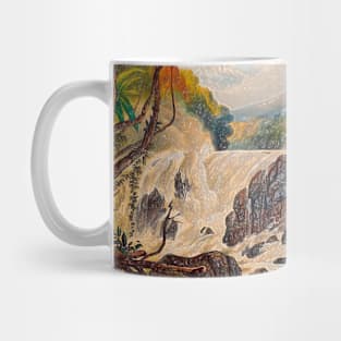 river cascade current Mug